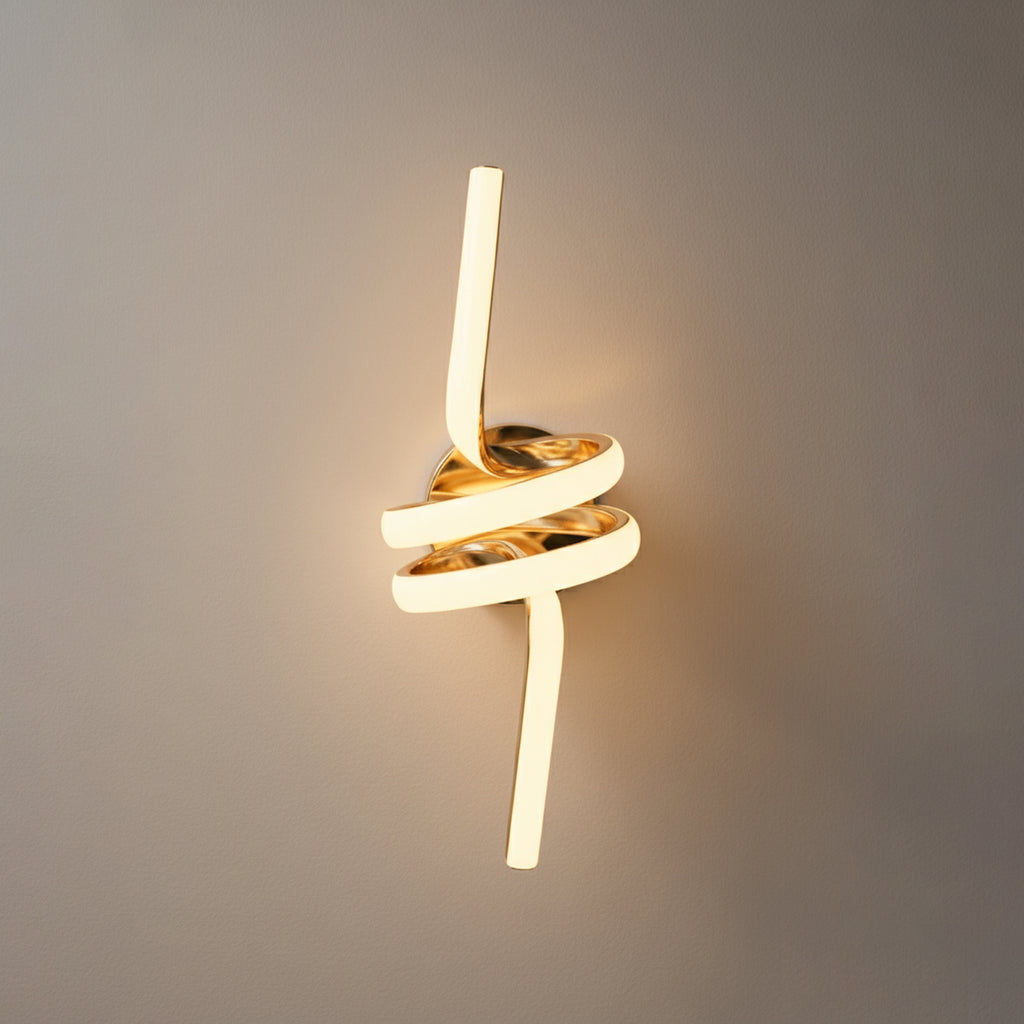Champagne Metal Wall Light 3 Light Modes White / Warm / Daylight – Model 01W
