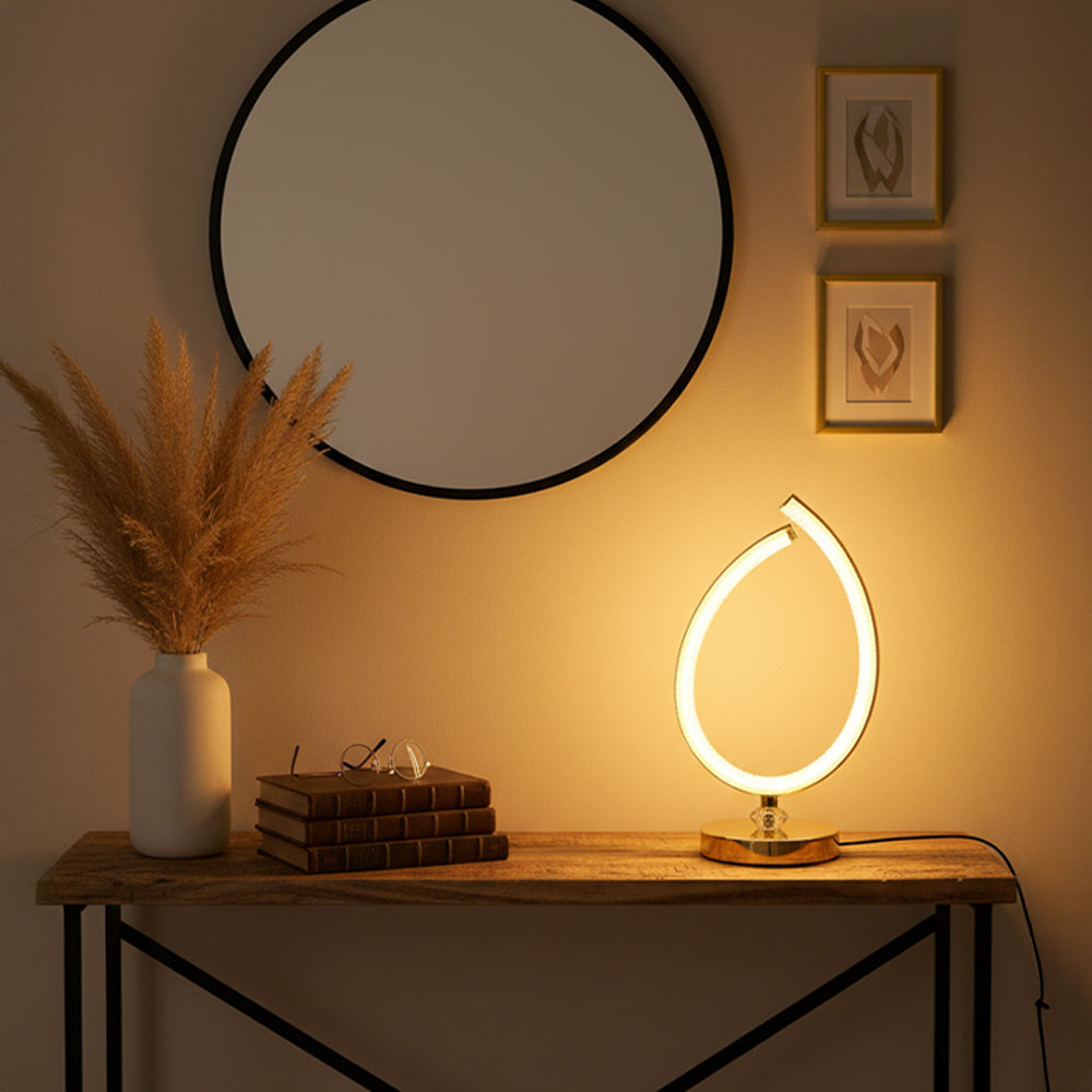 Metal Table Lamp 3 Light Modes White / Warm / Daylight – Model 350