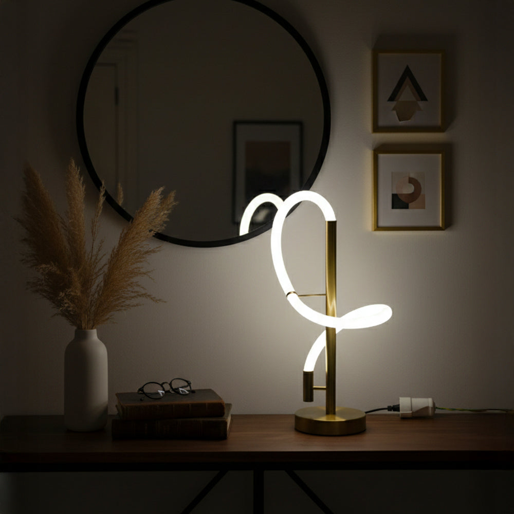 Metal Table Lamp 3 Light Modes White / Warm / Daylight – Model 714