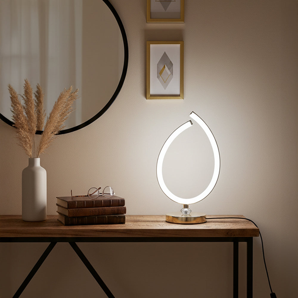 Metal Table Lamp 3 Light Modes White / Warm / Daylight – Model 350