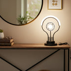 Black Metal Table Lamp 3 Light Modes White / Warm / Daylight – Model 2675