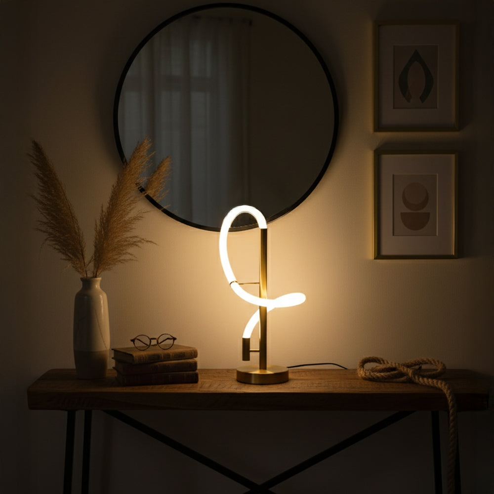 Metal Table Lamp 3 Light Modes White / Warm / Daylight – Model 714