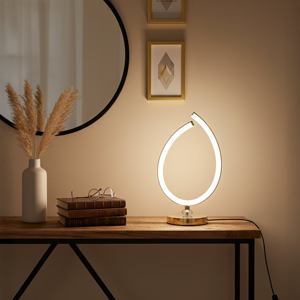 Metal Table Lamp 3 Light Modes White / Warm / Daylight – Model 350