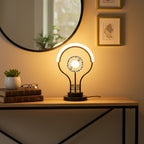 Black Metal Table Lamp 3 Light Modes White / Warm / Daylight – Model 2675
